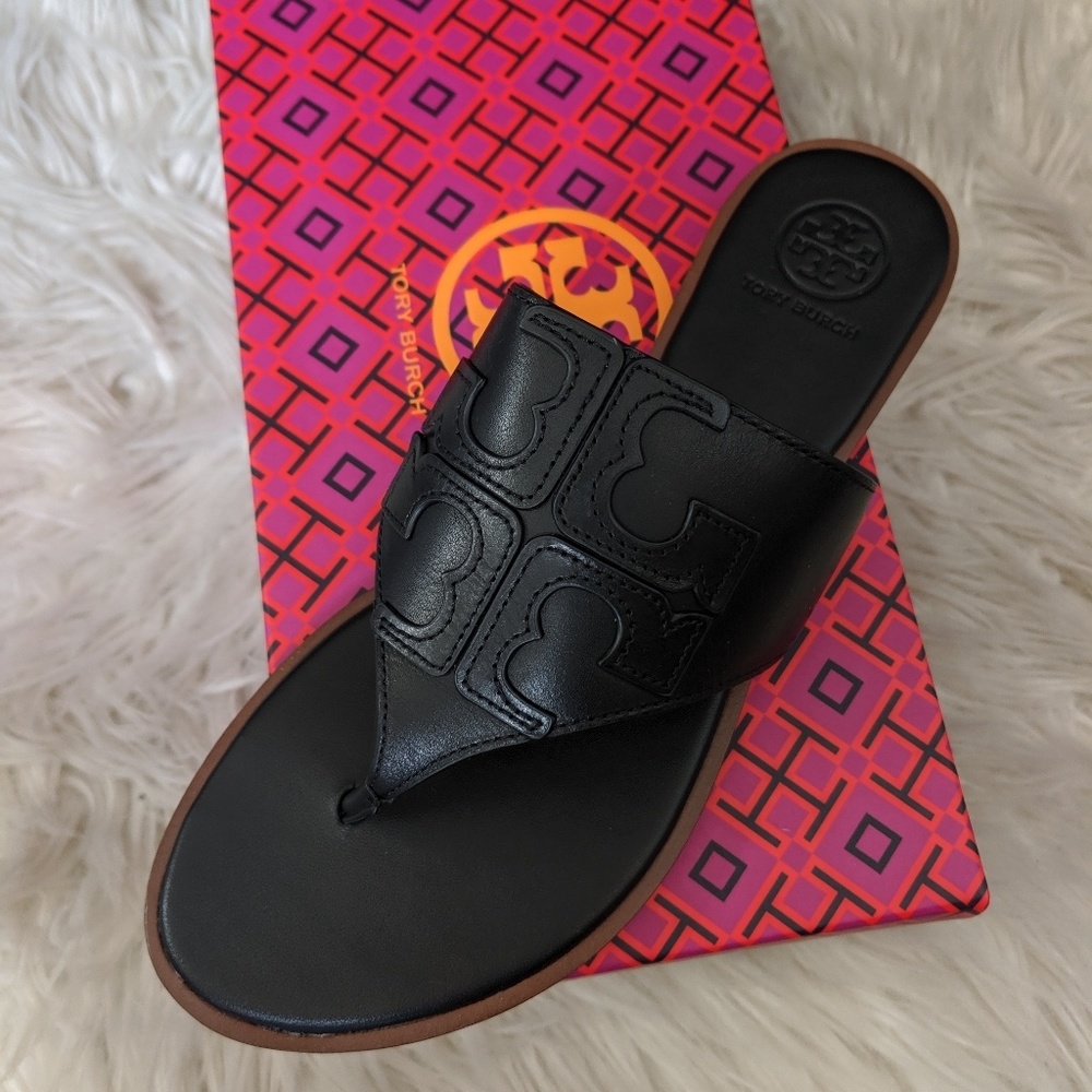 Tory Burch Jamie Full Logo Thing - Calf Leather